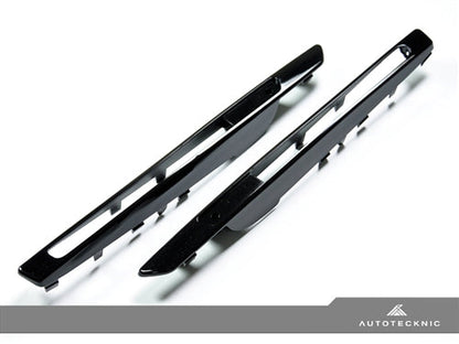 AutoTecknic Replacement Glazing Black Fender Gills - E71 X6M - Graveyard Performance
