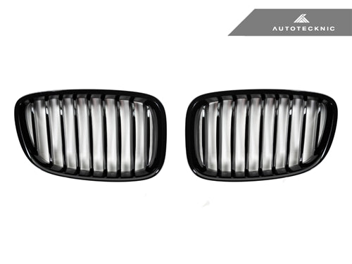AutoTecknic Gloss Black Front Grille Set - F07 5-Series Gran Turismo - Graveyard Performance