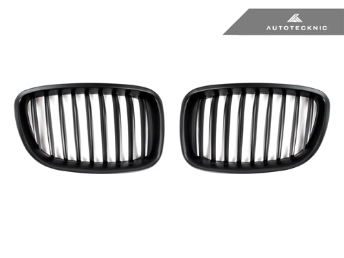 AutoTecknic Stealth Black Front Grille Set - F07 5-Series Gran Turismo - Graveyard Performance