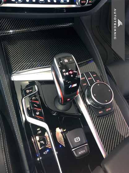 AutoTecknic Dry Carbon Fiber Interior Trim - G30 5-Series | F90 M5 - Graveyard Performance