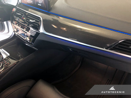 AutoTecknic Dry Carbon Fiber Interior Trim - G30 5-Series | F90 M5 - Graveyard Performance