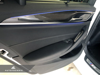 AutoTecknic Dry Carbon Fiber Interior Trim - G30 5-Series | F90 M5 - Graveyard Performance