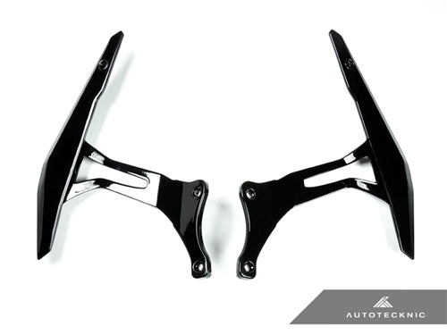 AutoTecknic Glazing Black Competition Shift Paddles - Ferrari 458 Italia / Spider - Graveyard Performance