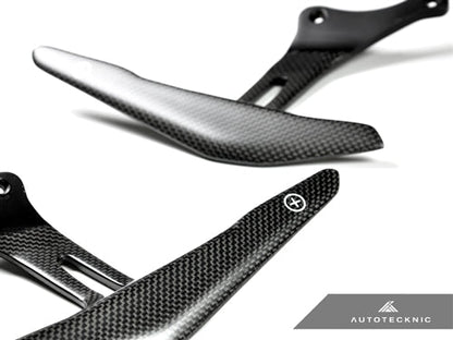 AutoTecknic Stealth Carbon Competition Shift Paddles - Ferrari 458 Italia / Spider - Graveyard Performance
