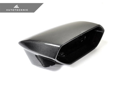 AutoTecknic Replacement Dry Carbon Mirror Covers - Lamborghini Huracan LP610-4 | LP580-2 - Graveyard Performance
