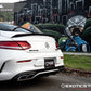 AutoTecknic Competition Carbon Trunk Lip Spoiler - Mercedes-Benz C205 C-Class Coupe