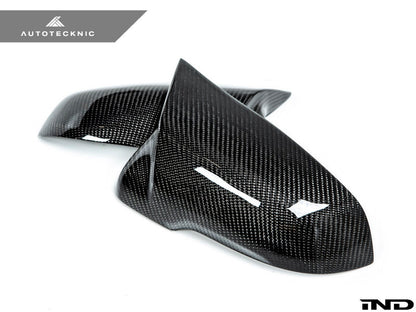 AutoTecknic M-Inspired Carbon Fiber Mirror Covers - F06/ F12/ F13 6-Series 15-18 - Graveyard Performance