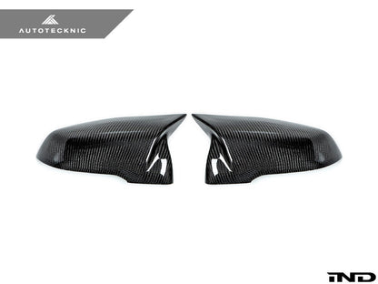 AutoTecknic M-Inspired Carbon Fiber Mirror Covers - F06/ F12/ F13 6-Series 15-18 - Graveyard Performance
