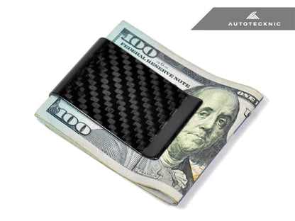 AutoTecknic Dry Carbon Fiber Money Clip - Version 2 - Graveyard Performance