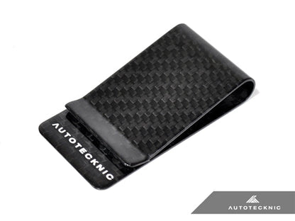 AutoTecknic Dry Carbon Fiber Money Clip - Version 2 - Graveyard Performance