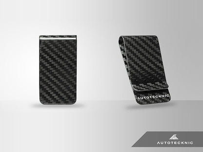 AutoTecknic Dry Carbon Fiber Money Clip - Version 2