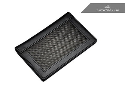 AutoTecknic Carbon Fiber Traveler's Passport Holder - Graveyard Performance