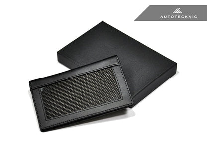 AutoTecknic Carbon Fiber Traveler's Passport Holder - Graveyard Performance