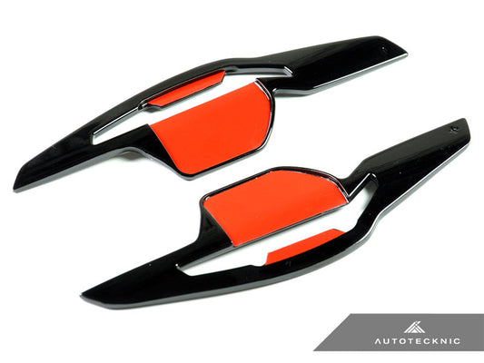 AutoTecknic Glazing Black Competition Shift Paddles - Audi DSG Vehicles - Graveyard Performance