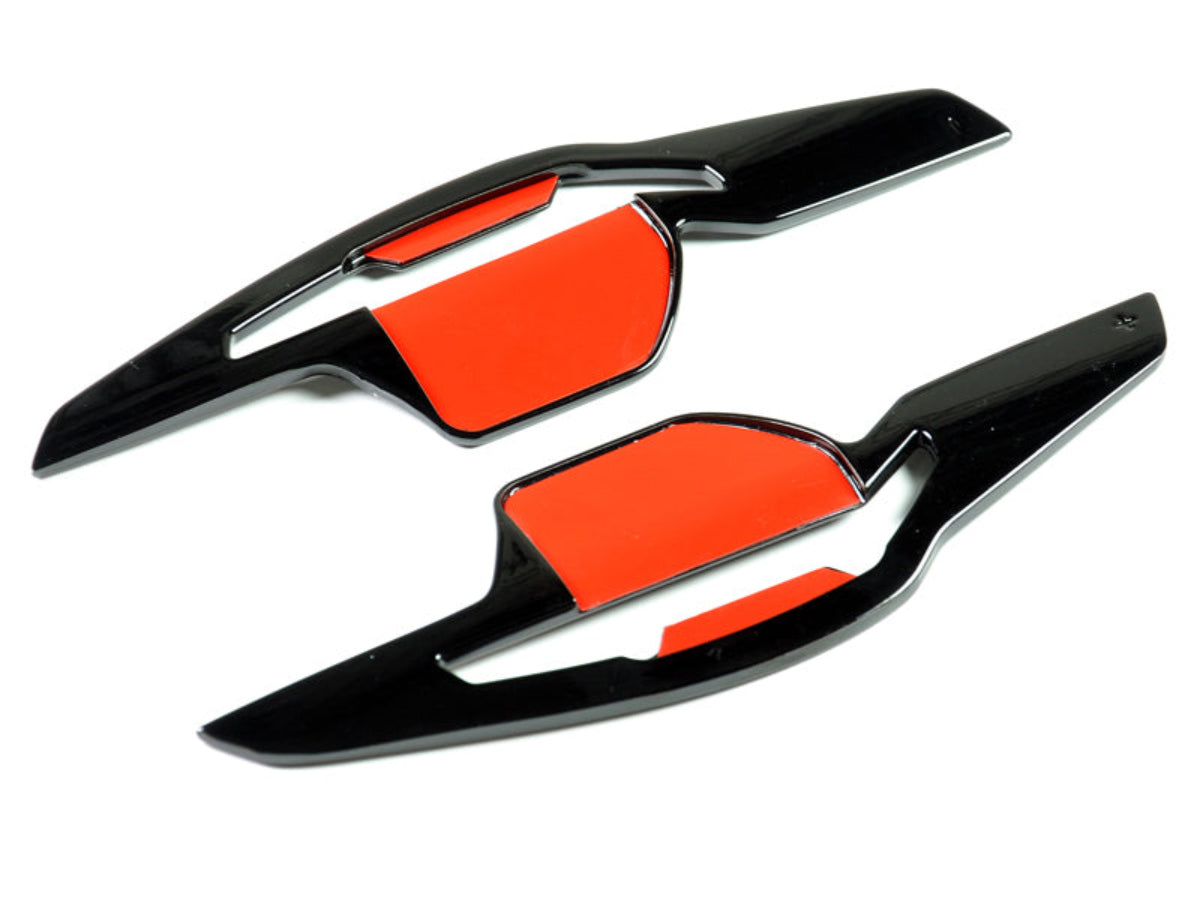 AutoTecknic Glazing Black Competition Shift Paddles - Audi DSG Vehicles - Graveyard Performance