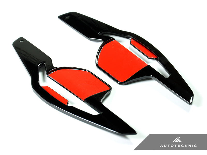 AutoTecknic Glazing Black Competition Shift Paddles - Audi DSG Vehicles - Graveyard Performance
