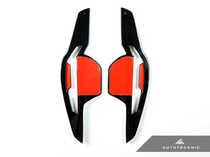 AutoTecknic Glazing Black Competition Shift Paddles - Audi DSG Vehicles - Graveyard Performance