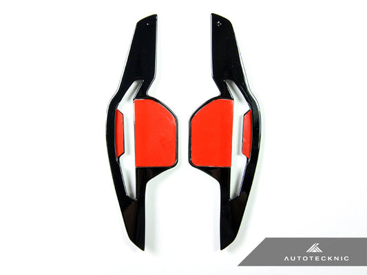 AutoTecknic Glazing Black Competition Shift Paddles - Audi DSG Vehicles - Graveyard Performance