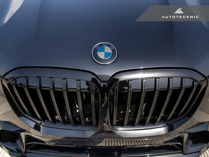 AutoTecknic Painted Glazing Black Front Grille - G07 X7 LCI - Graveyard Performance
