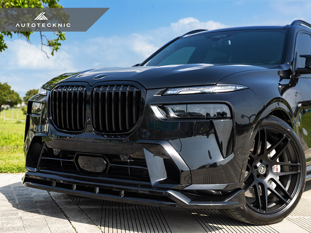 AutoTecknic Painted Glazing Black Front Grille - G07 X7 LCI - Graveyard Performance