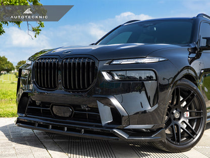 AutoTecknic Painted Glazing Black Front Grille - G07 X7 LCI - Graveyard Performance