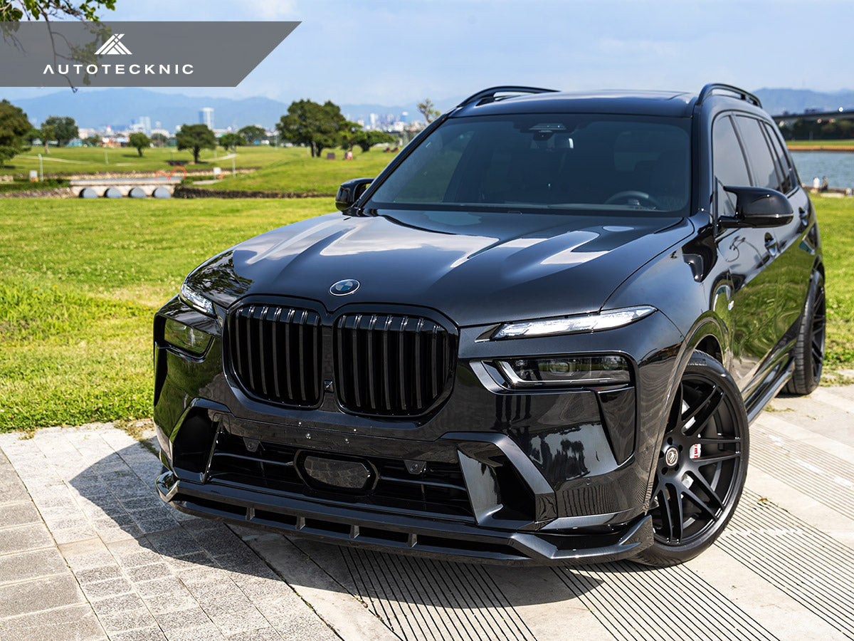 AutoTecknic Painted Glazing Black Front Grille - G07 X7 LCI - Graveyard Performance