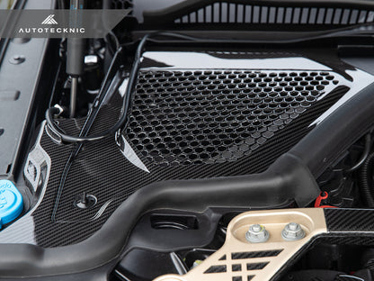 AutoTecknic Dry Carbon Engine Cowl Panel Trim Set - G87 M2 | G80 M3 | G82/ G83 M4 - Graveyard Performance
