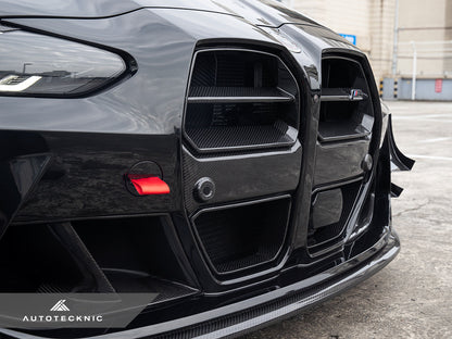 AutoTecknic Dry Carbon Avanzato Front Grille - G80 M3 | G82/ G83 M4 - Graveyard Performance