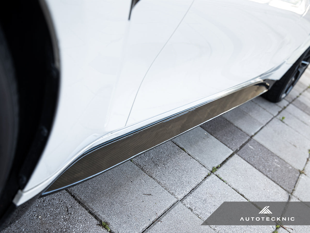 AutoTecknic Dry Carbon OEM-Spec Side Skirt Set - G80/ G81 M3 - Graveyard Performance