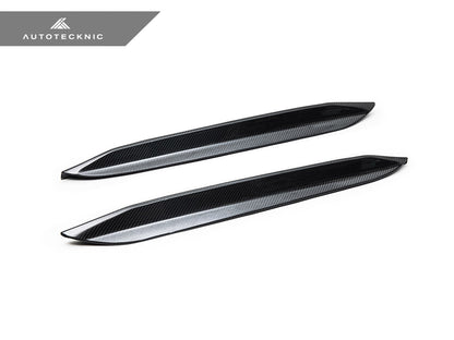 AutoTecknic Dry Carbon Rear Fin Set - F96 X6M | G06 X6 - Graveyard Performance