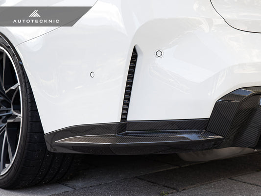 AutoTecknic Dry Carbon OEM-Spec Rear Splitter Set - G80 M3 | G82 M4