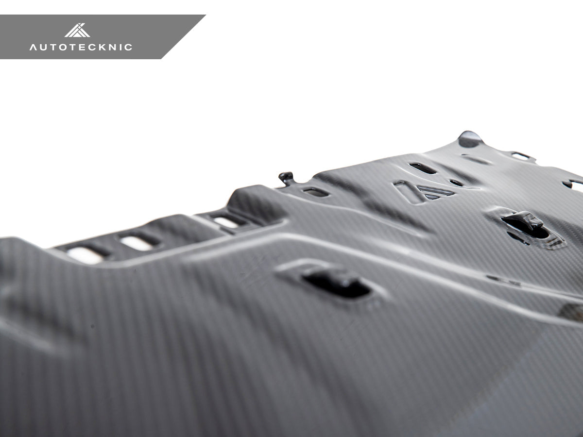 AutoTecknic Dry Carbon Fiber Cooling Shroud - F90 M5 | F91/ F92/ F93 M8 - Graveyard Performance