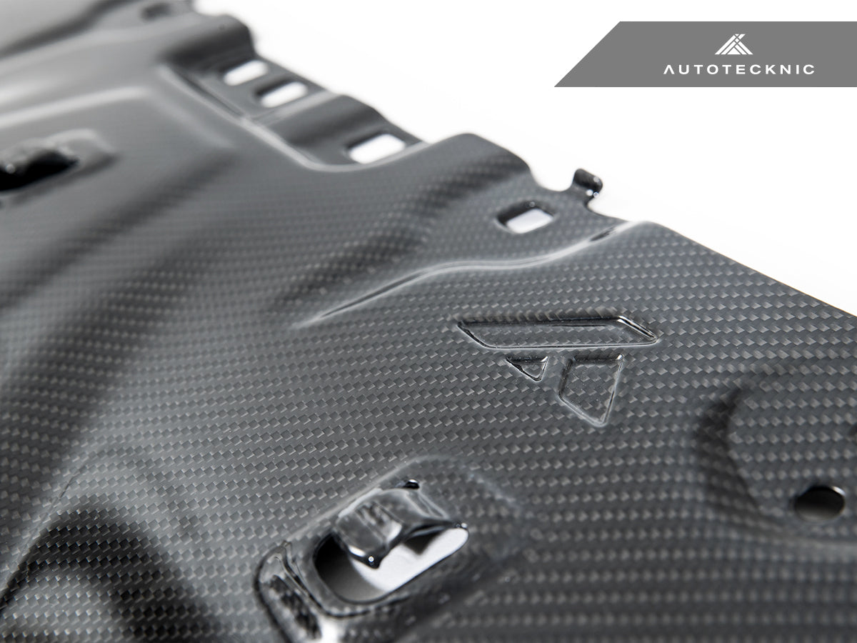 AutoTecknic Dry Carbon Fiber Cooling Shroud - F90 M5 | F91/ F92/ F93 M8 - Graveyard Performance