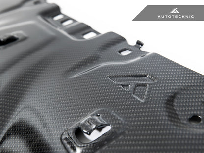 AutoTecknic Dry Carbon Fiber Cooling Shroud - F90 M5 | F91/ F92/ F93 M8 - Graveyard Performance