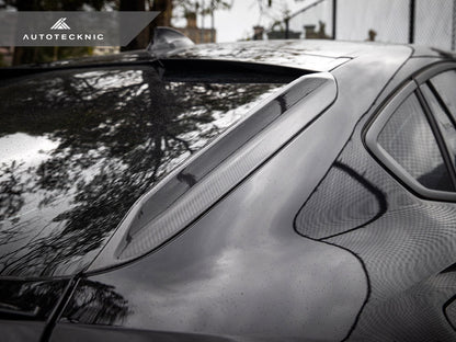 AutoTecknic Dry Carbon Rear Fin Set - F96 X6M | G06 X6 - Graveyard Performance