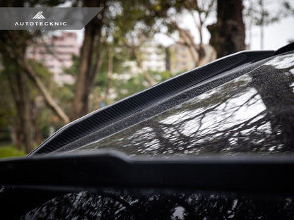 AutoTecknic Dry Carbon Rear Fin Set - F96 X6M | G06 X6 - Graveyard Performance
