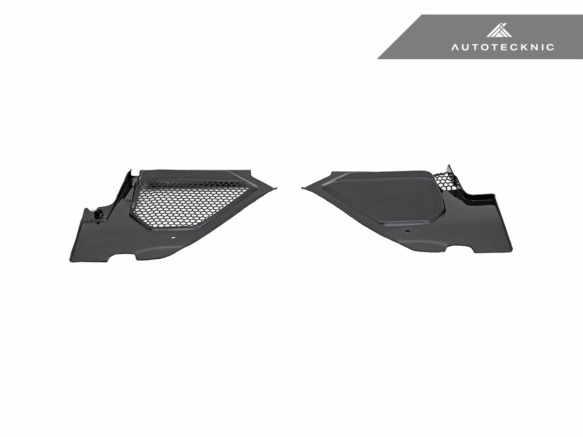 AutoTecknic Dry Carbon Engine Cowl Panel Trim Set - G42 M240I | G20 M340I - Graveyard Performance