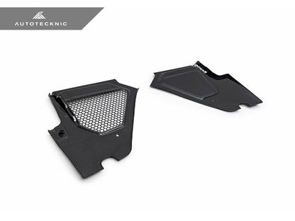 AutoTecknic Dry Carbon Engine Cowl Panel Trim Set - G42 M240I | G20 M340I - Graveyard Performance