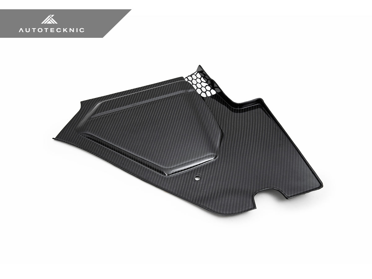 AutoTecknic Dry Carbon Engine Cowl Panel Trim Set - G42 M240I | G20 M340I - Graveyard Performance