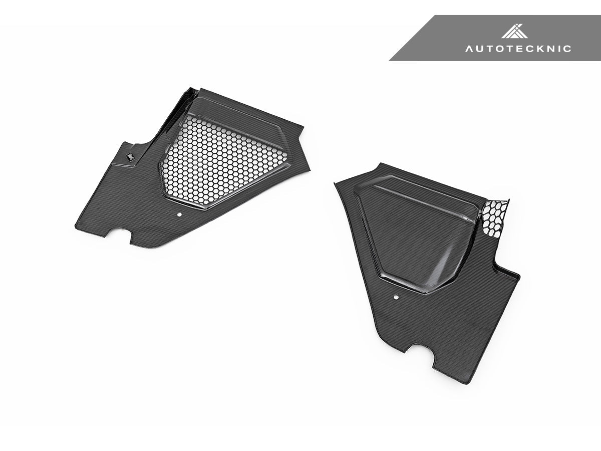 AutoTecknic Dry Carbon Engine Cowl Panel Trim Set - G42 M240I | G20 M340I - Graveyard Performance