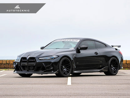 AutoTecknic Carbon Fiber Headlight Trim Set - G80 M3 | G82/ G83 M4 - Graveyard Performance