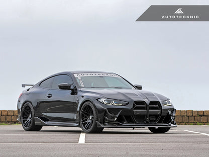 AutoTecknic Dry Carbon GT4 Canard Set - G80 M3 | G82 M4 - Graveyard Performance