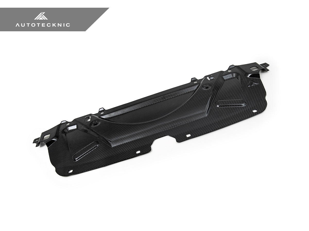 AutoTecknic Dry Carbon Fiber Crosslink Cooling Shroud - G90/ G99 M5 - Graveyard Performance