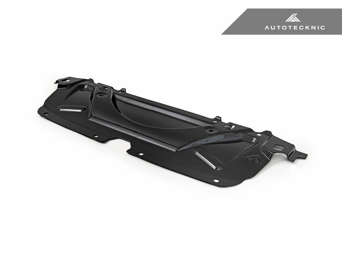 AutoTecknic Dry Carbon Fiber Crosslink Cooling Shroud - G90/ G99 M5 - Graveyard Performance