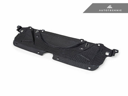 AutoTecknic Dry Carbon Fiber Crosslink Cooling Shroud - G90/ G99 M5 - Graveyard Performance