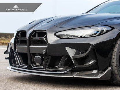 AutoTecknic Dry Carbon GT4 Canard Set - G80 M3 | G82 M4 - Graveyard Performance