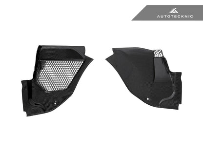 AutoTecknic Dry Carbon Engine Cowl Panel Trim Set - F91/ F92/ F93 M8 - Graveyard Performance