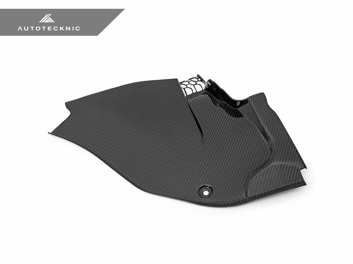 AutoTecknic Dry Carbon Engine Cowl Panel Trim Set - F91/ F92/ F93 M8 - Graveyard Performance