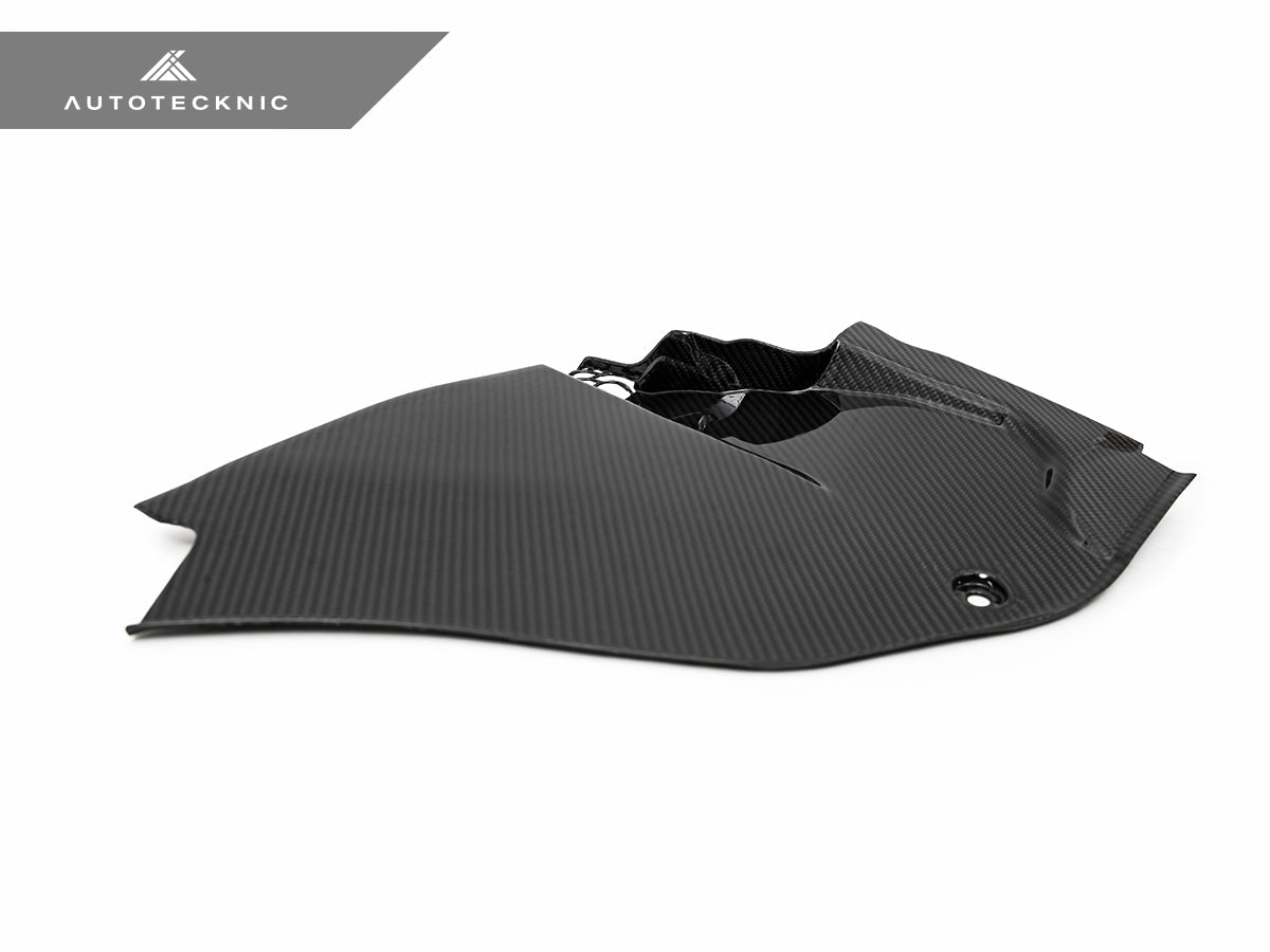 AutoTecknic Dry Carbon Engine Cowl Panel Trim Set - F91/ F92/ F93 M8 - Graveyard Performance