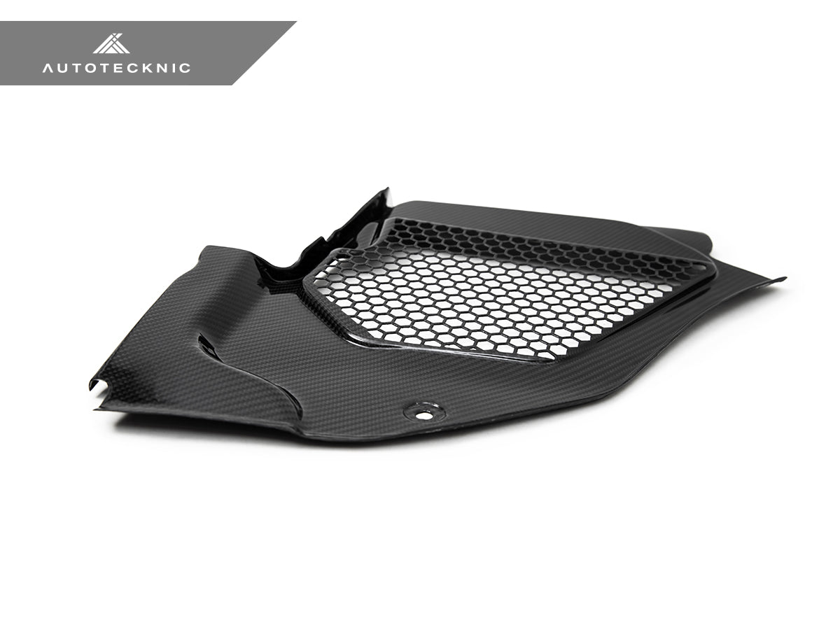 AutoTecknic Dry Carbon Engine Cowl Panel Trim Set - F91/ F92/ F93 M8 - Graveyard Performance